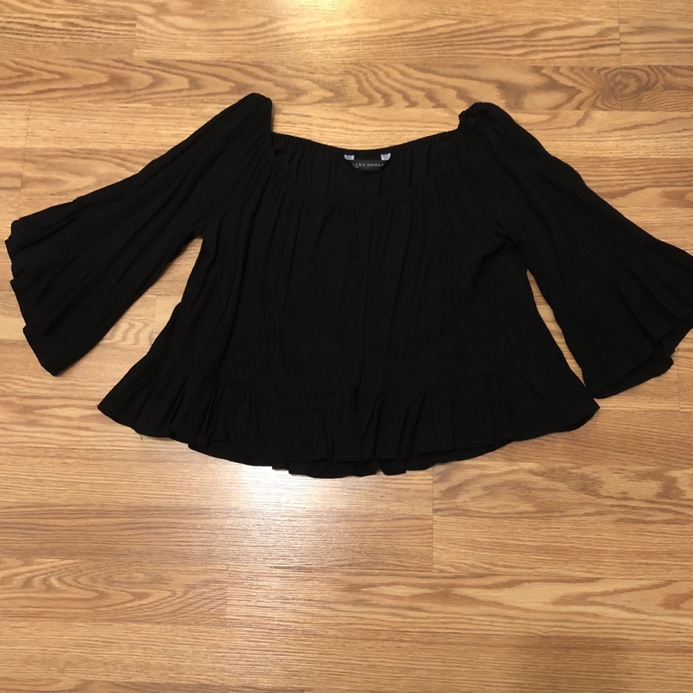 Zara off shoulder Top